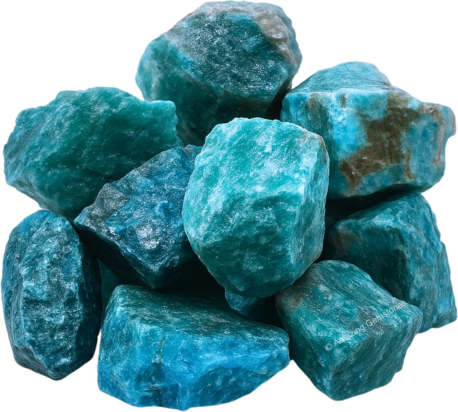 Amazing Gemstone Apatite Raw Crystals and Healing Stones, Natural Rocks for Tumbling and DIY Raw Stones and Crystals (1 Piece) - Image 3