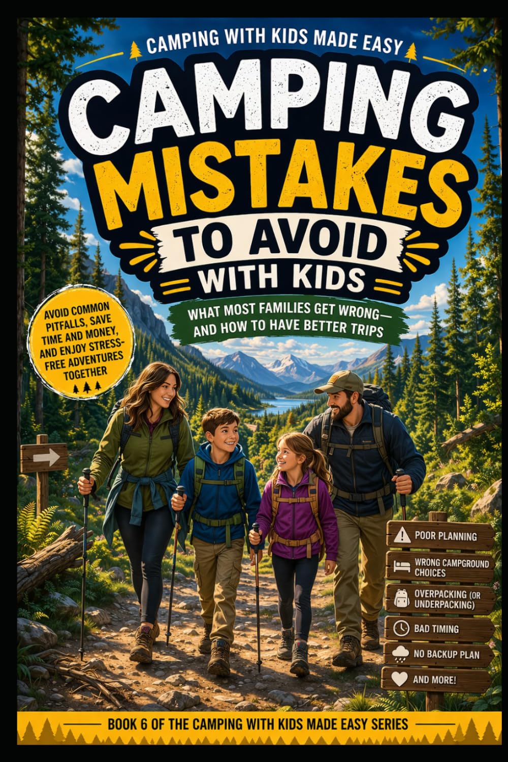 Camping Mistakes to Avoid with Kids: 6 (Camping with Kids)