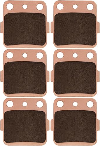 Cyleto Pastillas de freno sinterizadas TRX300EX 400EX para Honda TRX400X 2009-2014/TRX400EX Sportrax 400 2001-2008/TRX400EX Fourtrax