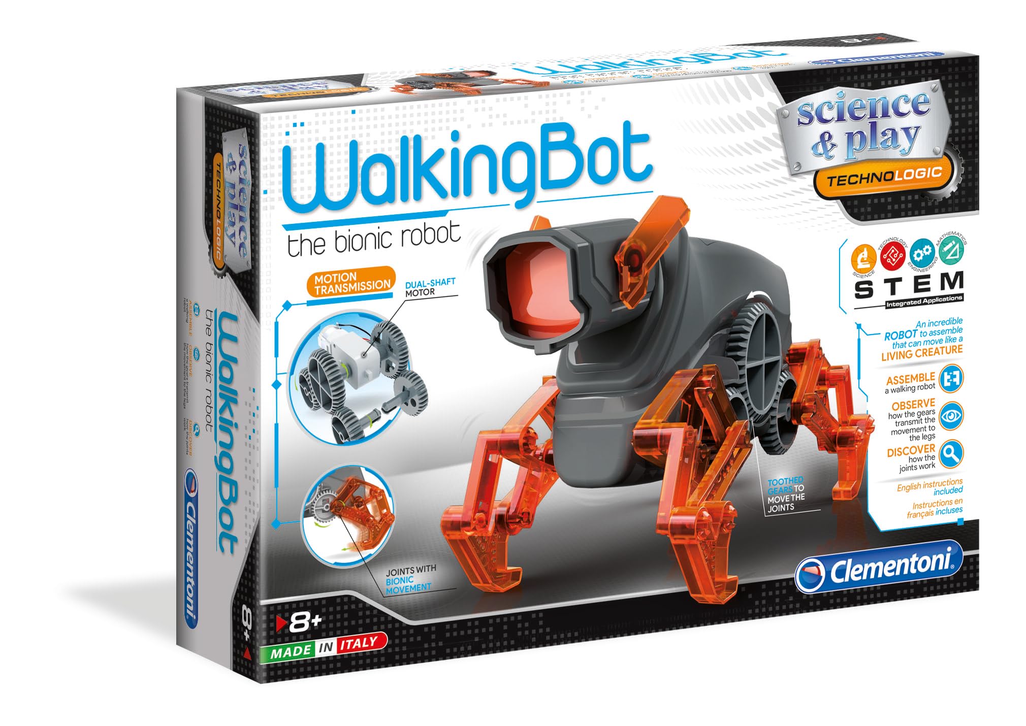 Clementoni Walking Robot Battery Oprated