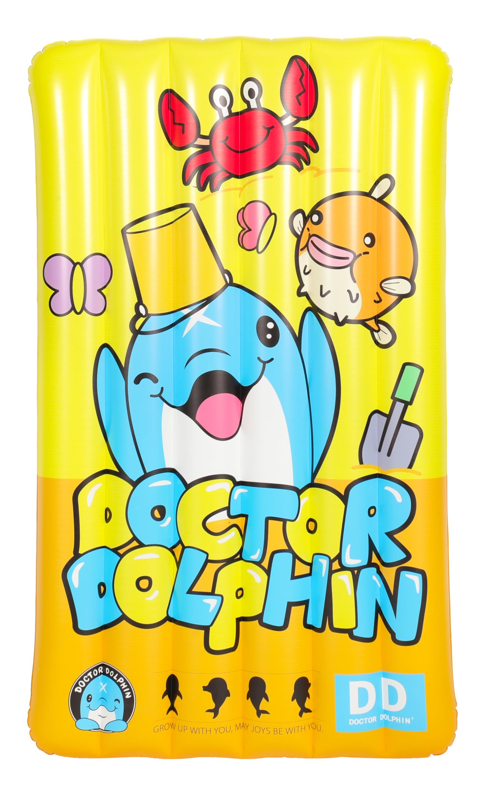 Doctor DolphinDOLPHIN POOL FLOAT, 120x70CM, 3+ Years