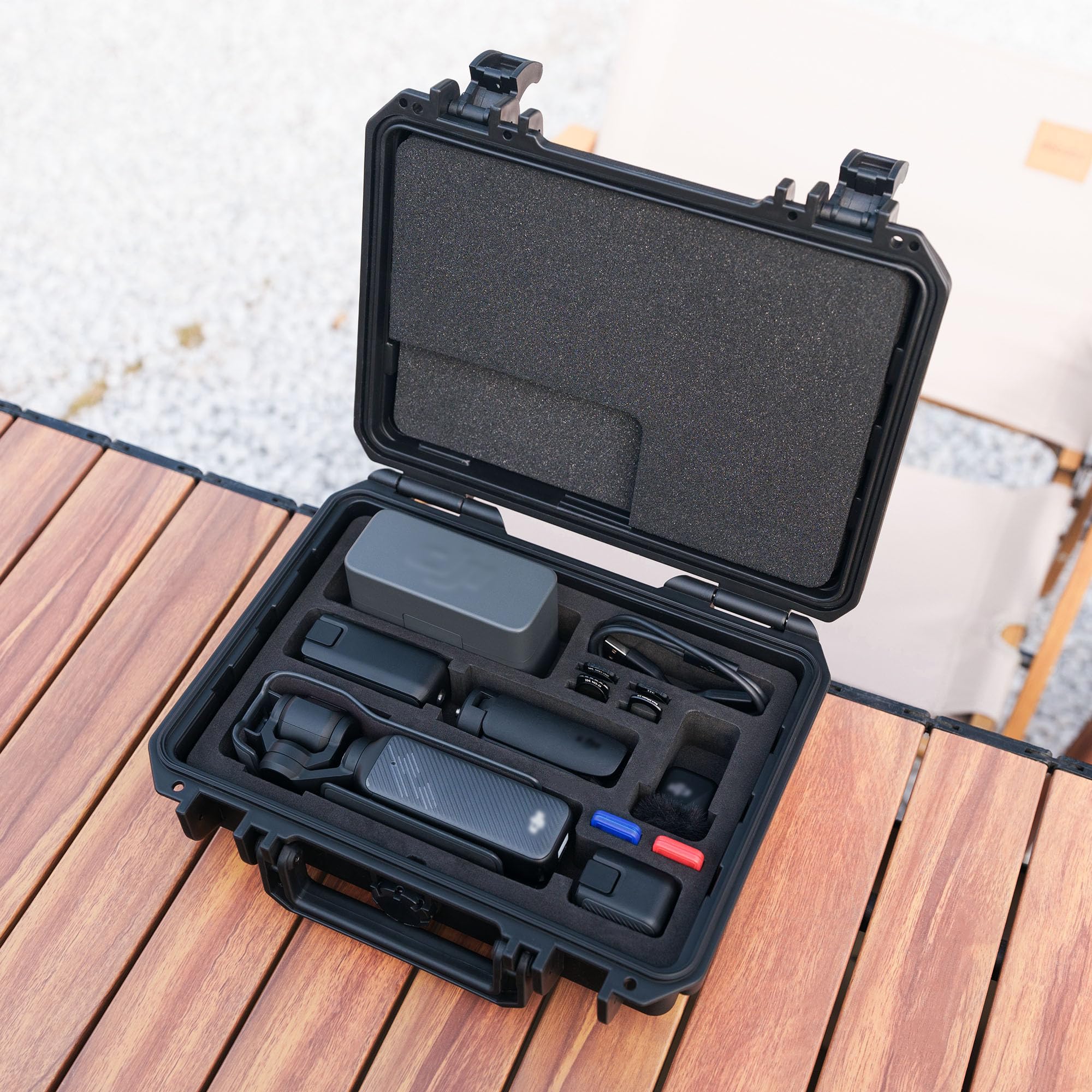 Amazon | KIWIFOTOS 耐衝撃 防水 ハードケース DJI Osmo Pocket 3用 