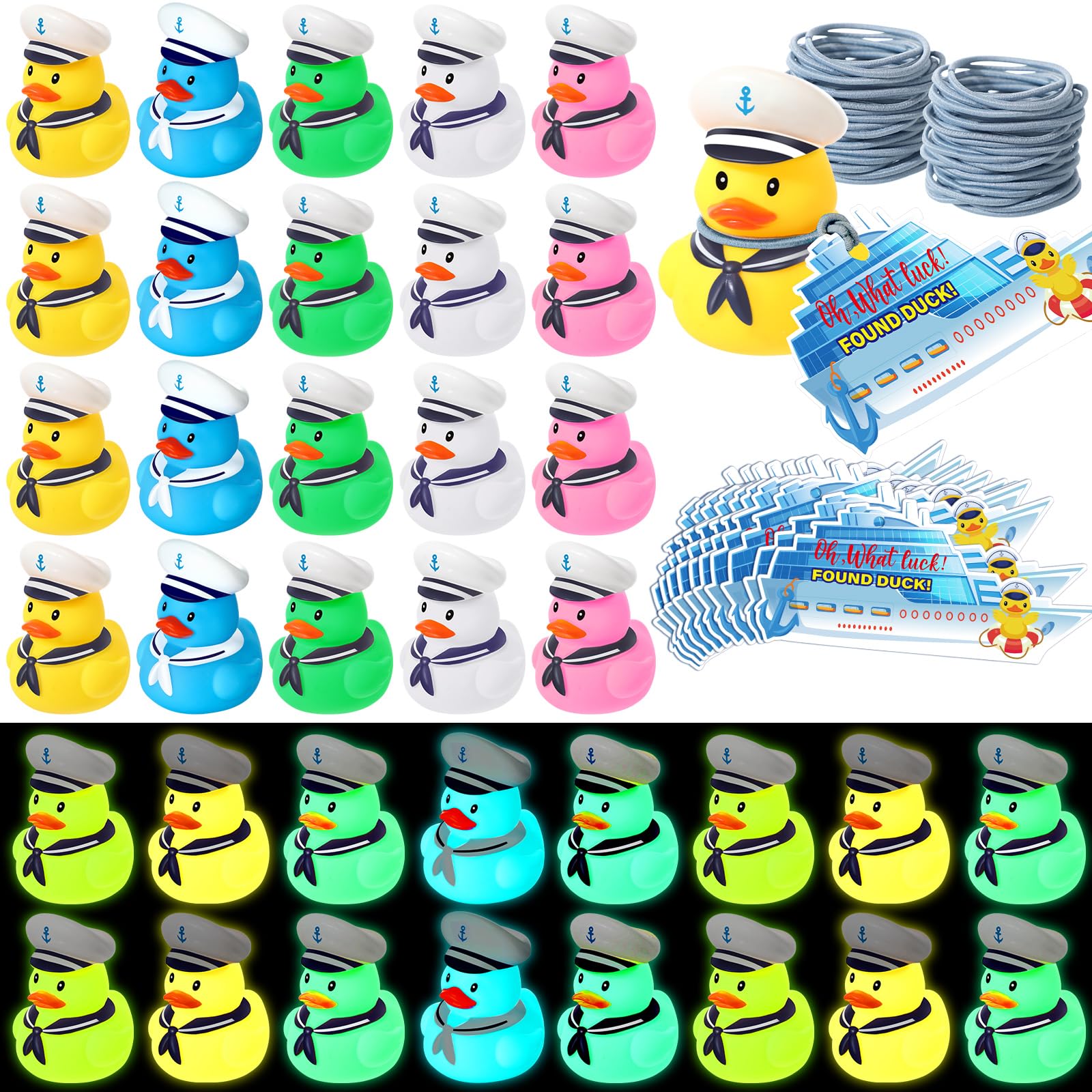 Snapklik.com : Lenwen 120 Pcs Duck Tag Cruise Kit 40 Mini Cruising ...