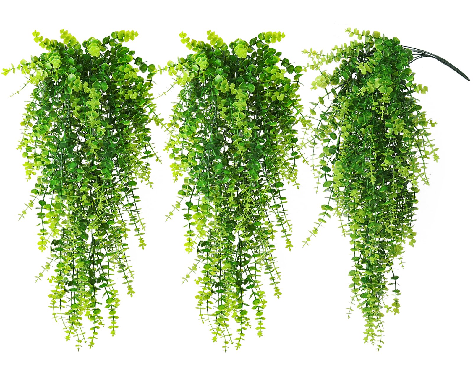 RECUTMS Hanging Money Plants Fake Outdoor Hanging Artificial Flowers Vines