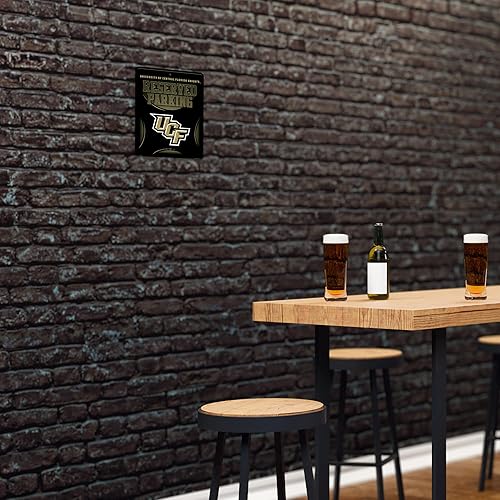 Miniatura 150 de Letrero de metal NCAA de 8.5 x 11 pulgadas, ideal para cueva de hombre, dormitorio, oficina, decoración del hogar Primario