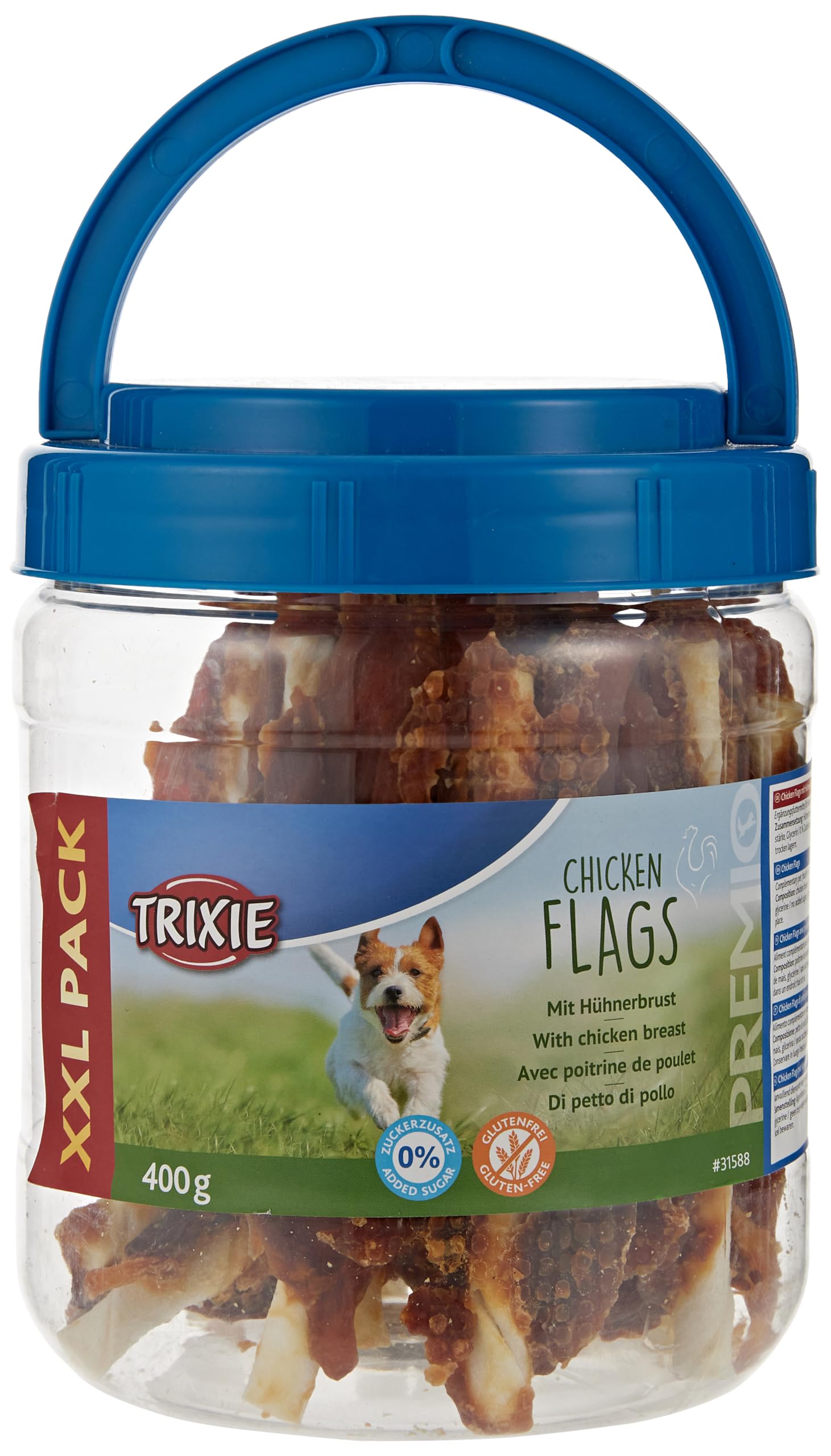 Trixie Premio Chicken Flags Dog Treats - 400G