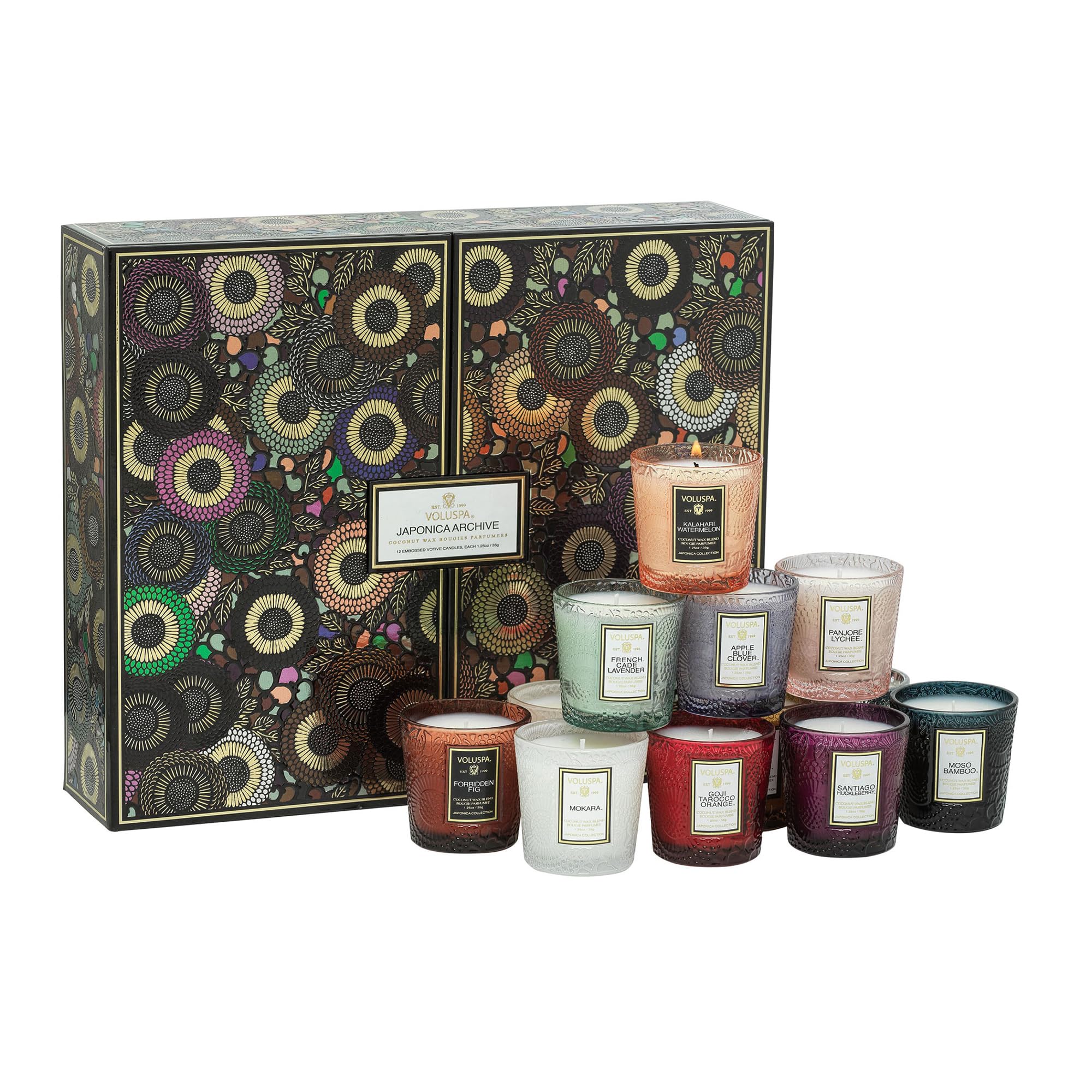 voluspa アロマキャンドル　cote noire まとめ12個 Amazon.com: Voluspa Japonica Archive 12 Pc Votive Scented