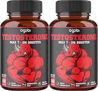 2 Packs 60 Capsules - 11 Herbs Combined with Ginseng, Ashwagandha, Tribulus & More.