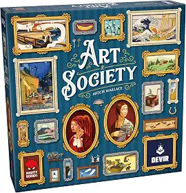 DEVIR - JOGO DE TABULEIRO - ART SOCIETY - 2 A 5 JOGADORES - IDADE: 10 ANOS