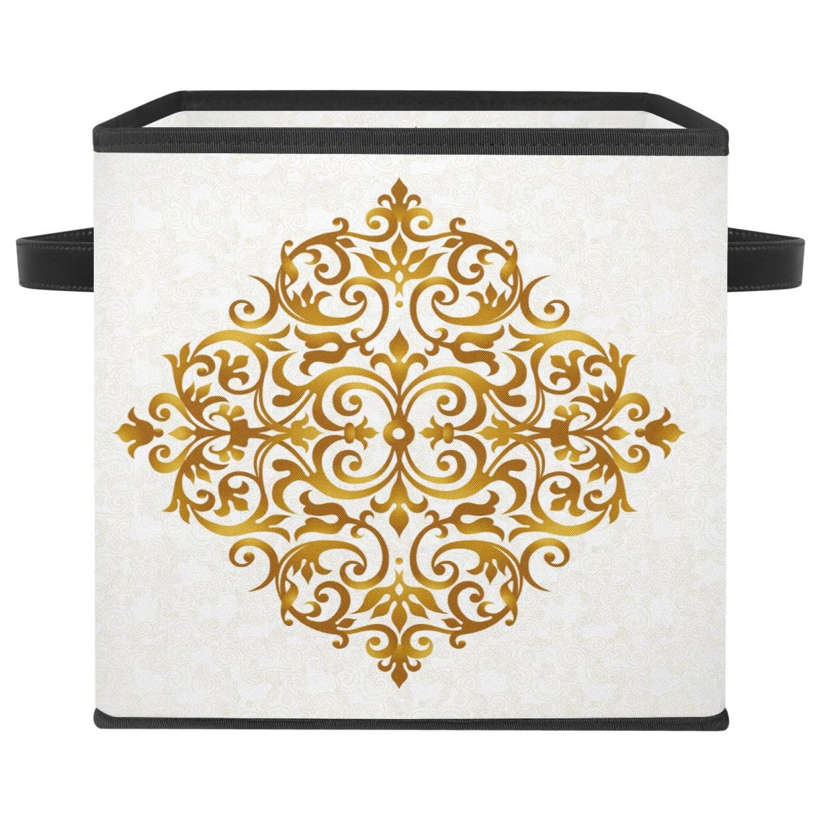 Boîte de rangement pliable grand volume avec poignées pour organiser les jouets