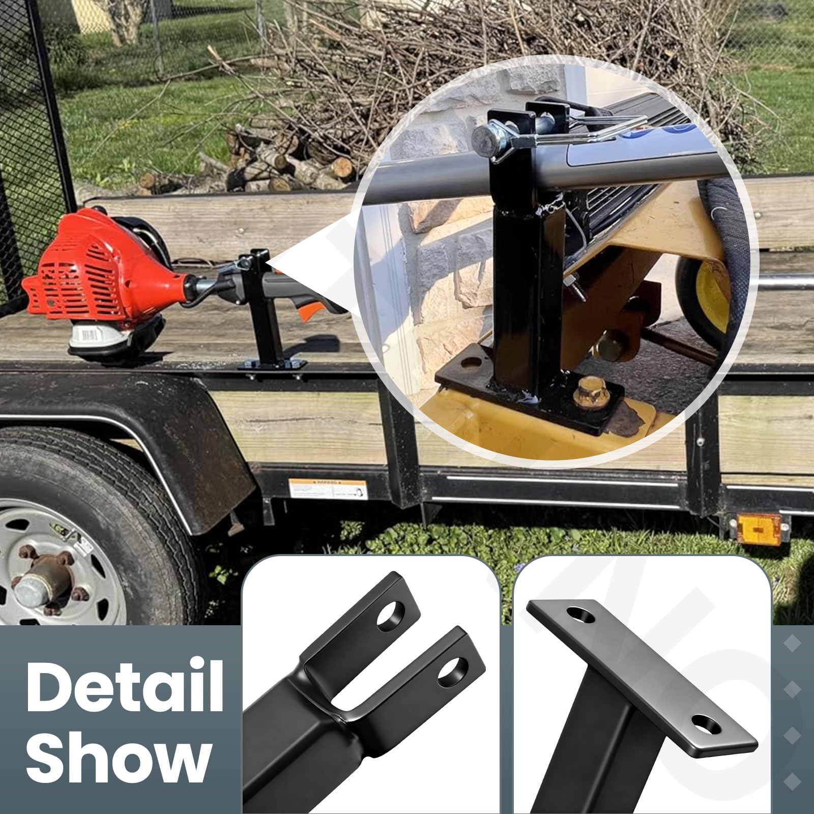 Heavy Duty Trimmer Rack - Secure Tool Transport -3 Heavy Duty Trimmer Rack - Secure Tool Transport -3