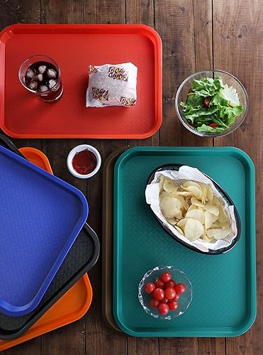 Miniatura 7 de Bandeja de comida rápida de grado restaurante disponible en varios colores y tamaños