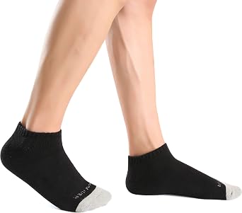 WANDER Men's Athletic Low Cut Socks Thick Cushion Ankle Cotton 8 Pairs 9-15