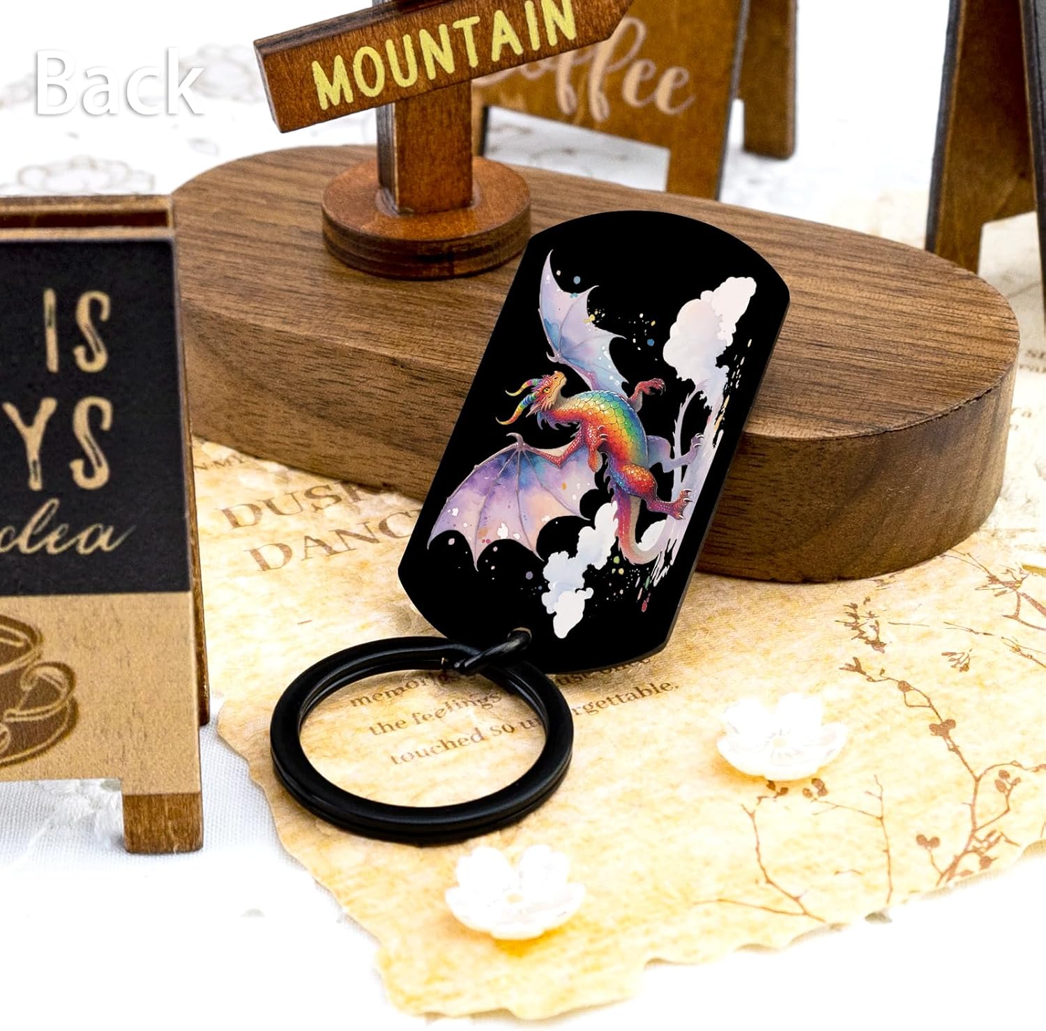 Toothless Keychain Dragon Keychain Gifts for Dragons Lover Toothless Dragon Gifts for Girls Just a Girl Who Loves Dragons Party Favors Birthday - Image 5