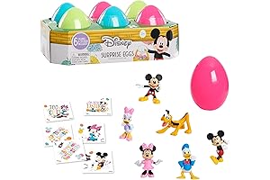 Mickey Mouse 6-Piece Pre-Filled Easter Eggs: A Delightful Easter Treat with Disney-Themed Surprises