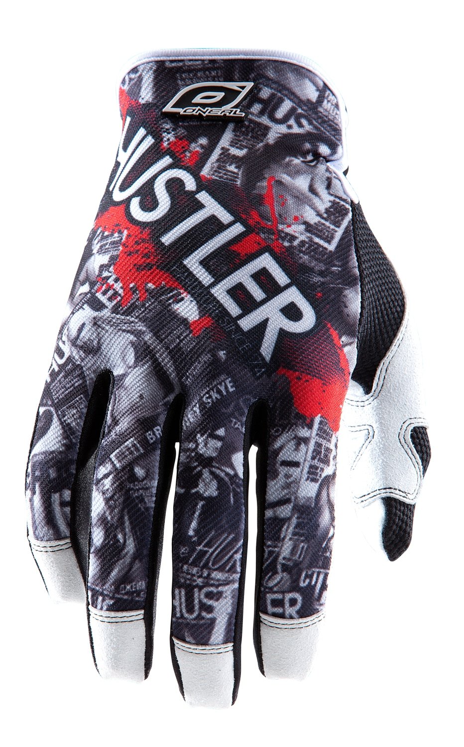 O'NEAL Jump Hustler Full Finger Mountain Enduro Motocross Dirt - Guanti da Bici Uomo