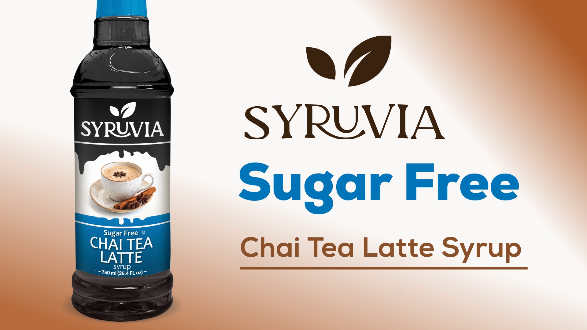 Amazon.com: Syruvia Sugar Free Chai Tea Flavored Syrup for Coffee