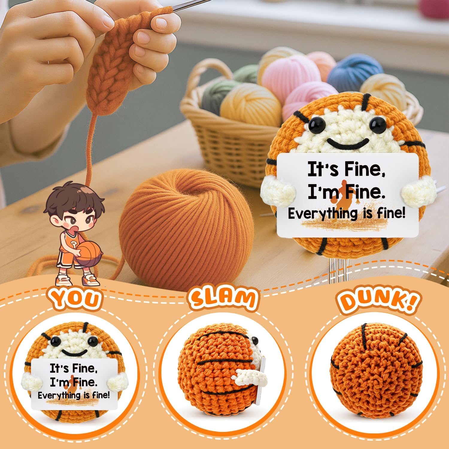 Mini Basketball Gift for Basketball Lovers Birthday Gifts for Men Women image 3