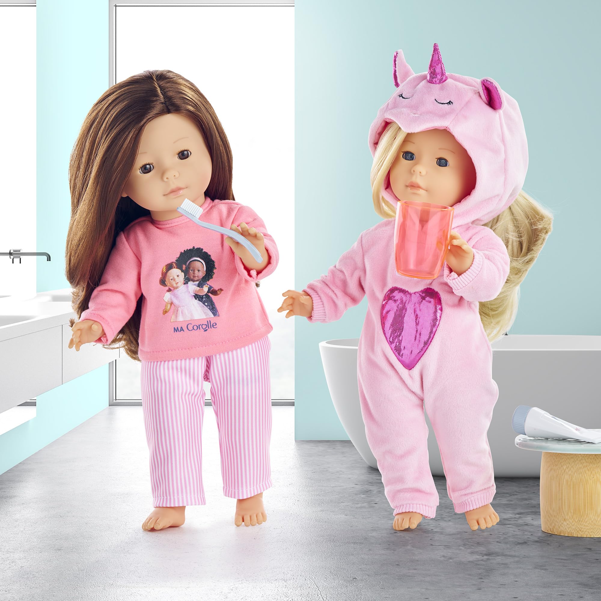Ma Corolle - Pyjama Licorne Rose, vêtement, pour poupée Ma Corolle, 36cm, dès 3 Ans, 9000212930