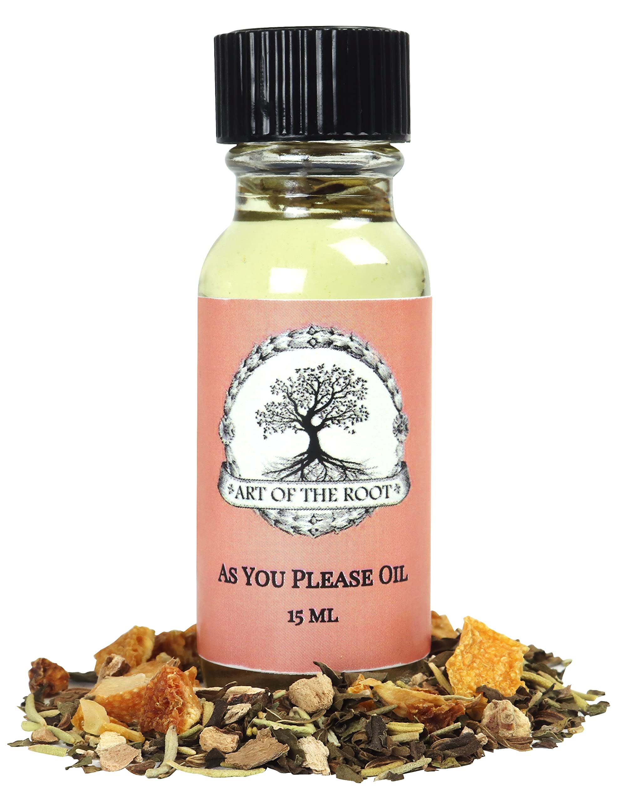 As You Please Oil | Handmade with Herbs & Essential Oils | Control, Dominance & Fidelity Rituals | Wiccan Pagan Conjure Hoodoo Magick