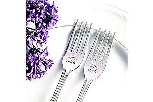 Silver Engraved Wedding Forks: A Cherished Keepsake to Commemorate Your Special Day