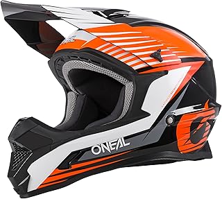O'NEAL | Motocross-Helm | MX Enduro Motorrad | ABS-Schale, Sicherheitsnorm ECE 22.05, Lüftungsöffnungen für optimale Belüf...
