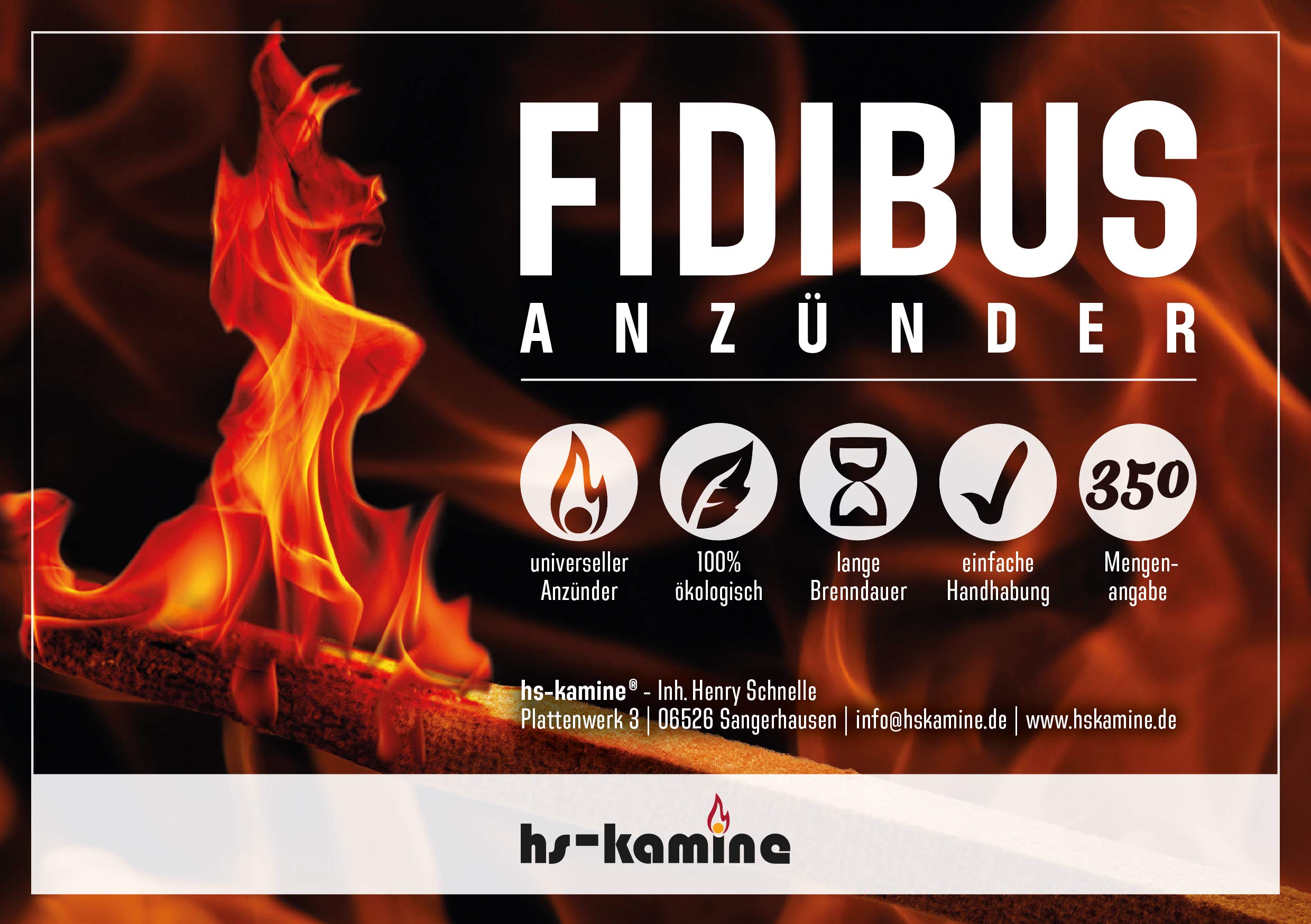 350 Stück Fidibus Anzünder Kaminanzünder Grillanzünder Premium Anzündstäbe