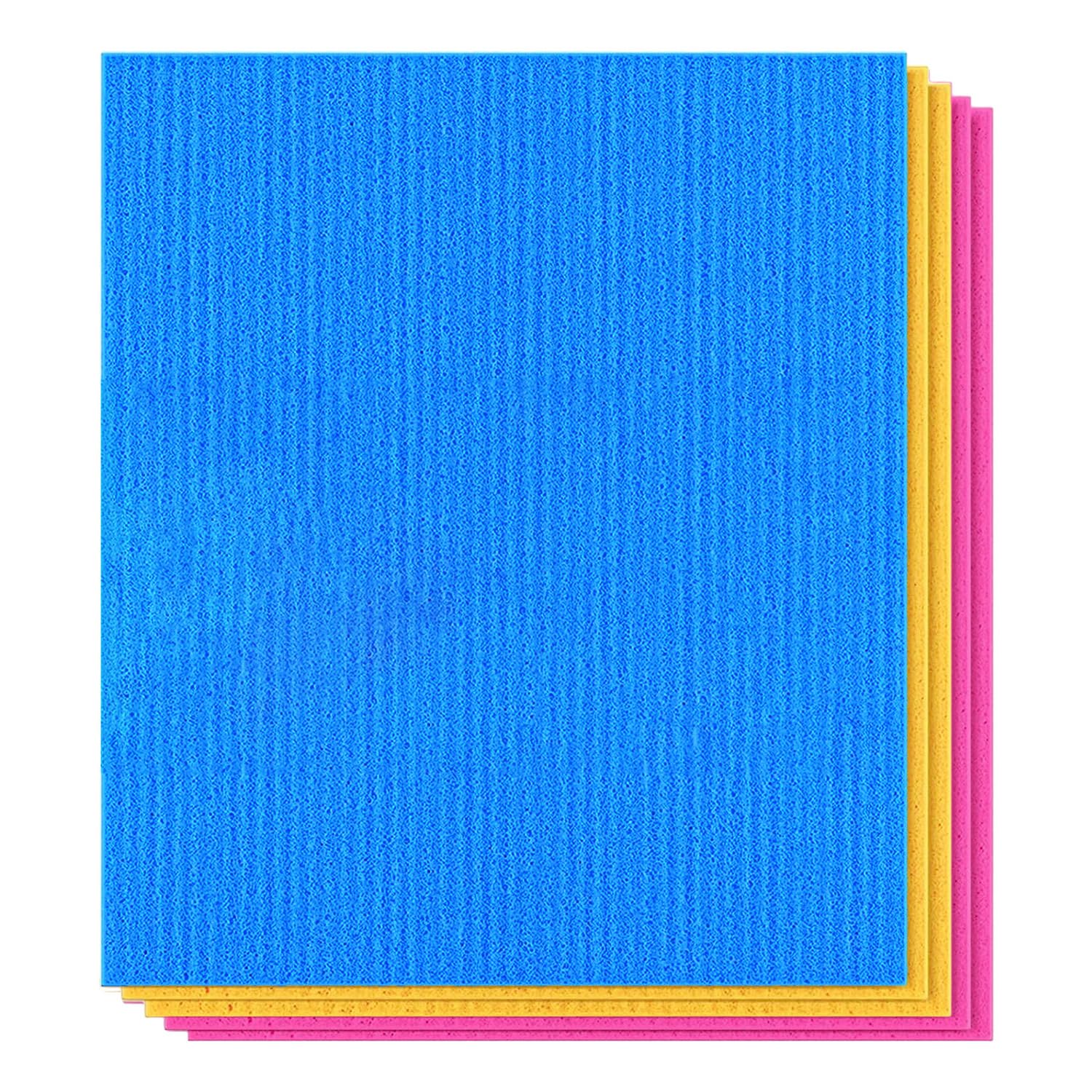 Kuber Industries Sponge Wipes | Washing Wipes Paper Towel | Reusable Sponge Cleaning Cloths for Kitchen | Sponge Wipe Cloths | 15x15 | 5 Piece Set | Multi (B0CWLLW1GL) Amazon Price History, Amazon Price Tracker
