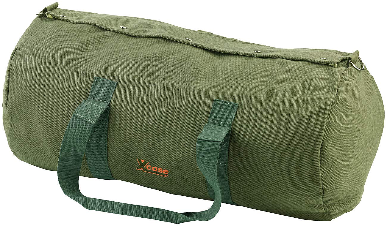 Xcase Bolsas de viaje - bolsa viaje lona XXL: Bolsa de viaje de lona XL con bandolera acolchada, 70 litros (deportiva, xxl, 60)