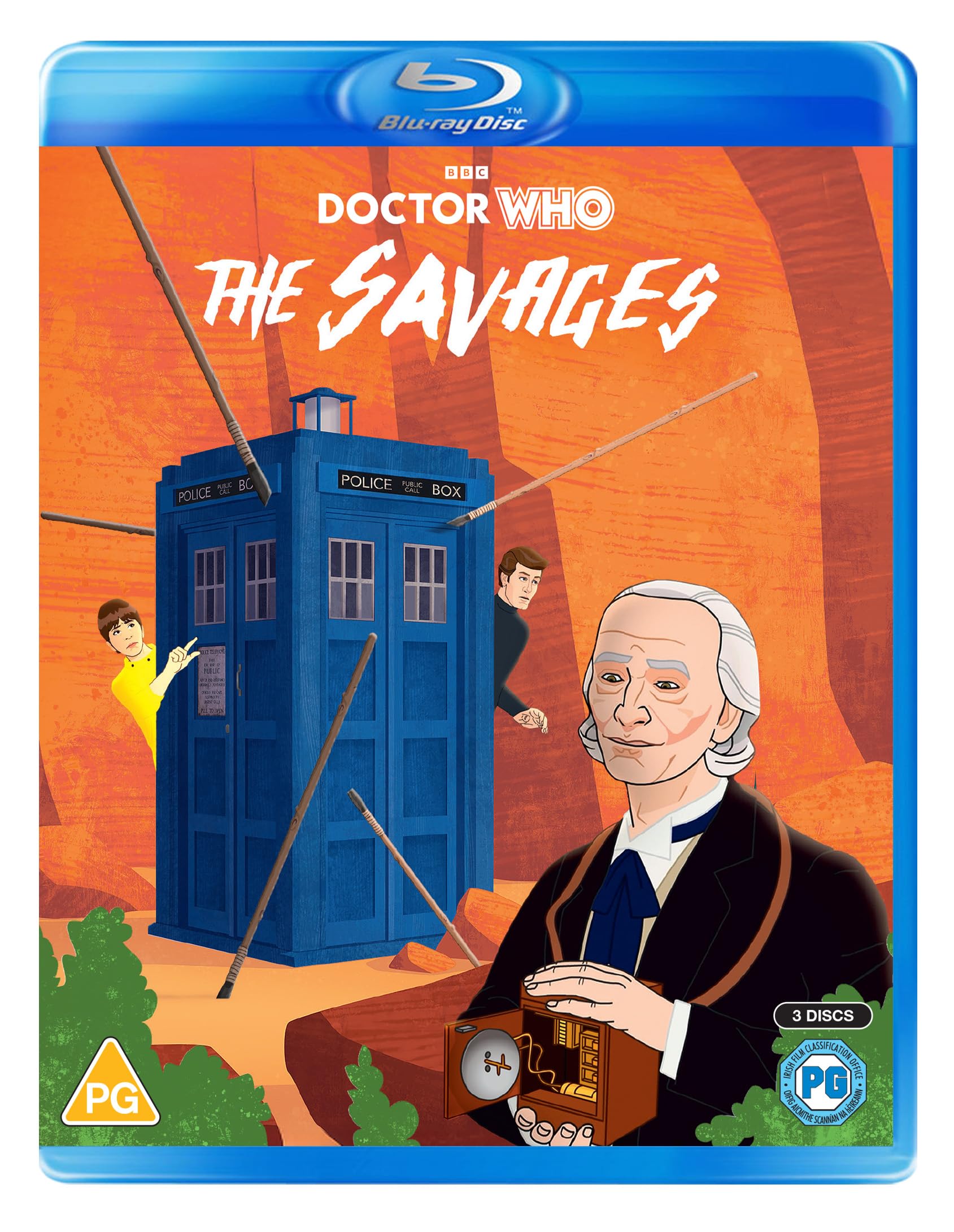 Doctor Who - The Savages [Blu-ray] [Region B]