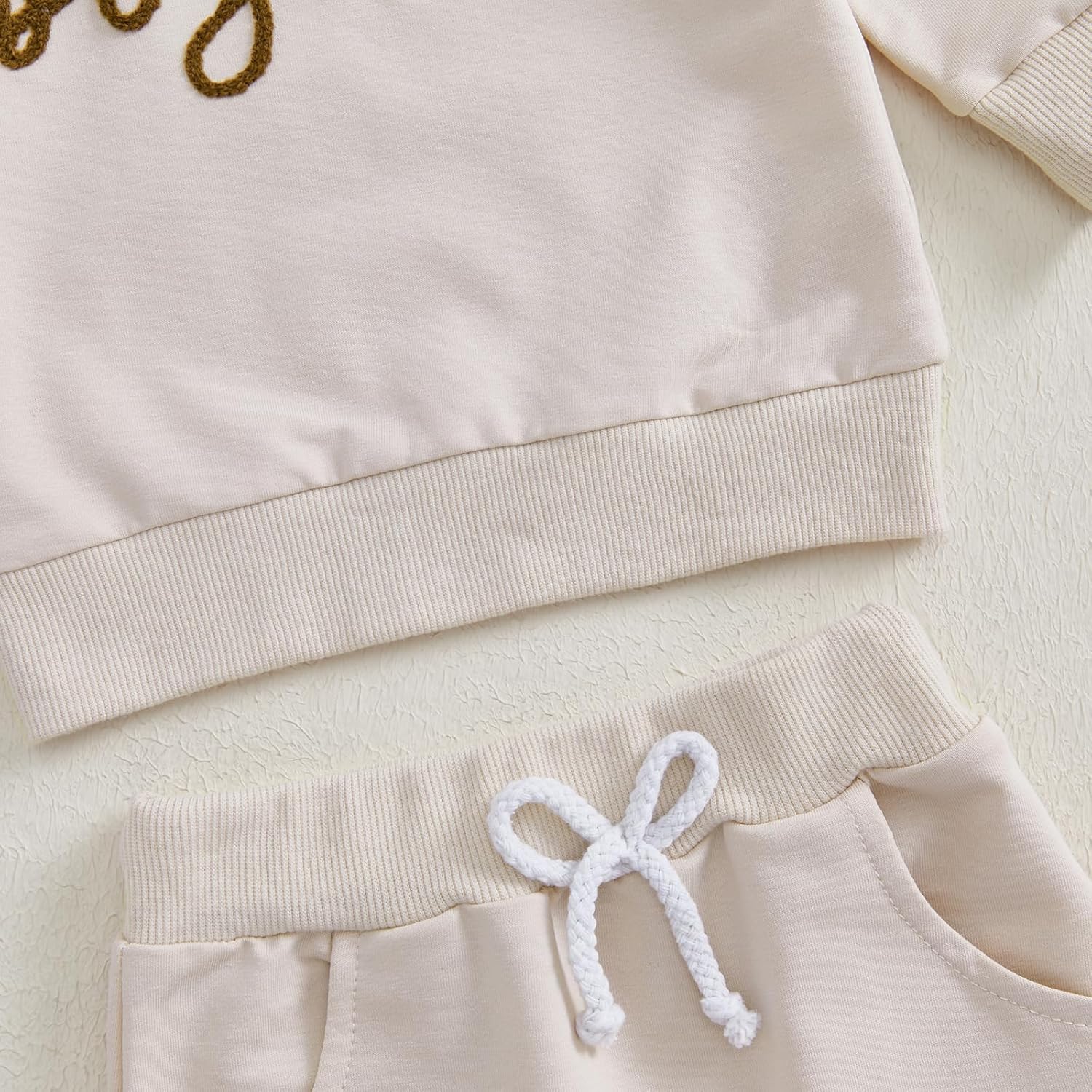 Toddler Infant Baby Girl Fall Winter Clothes Big Sister Little Sister Matching Outfits Sweatshirt Pants Set - Image 7