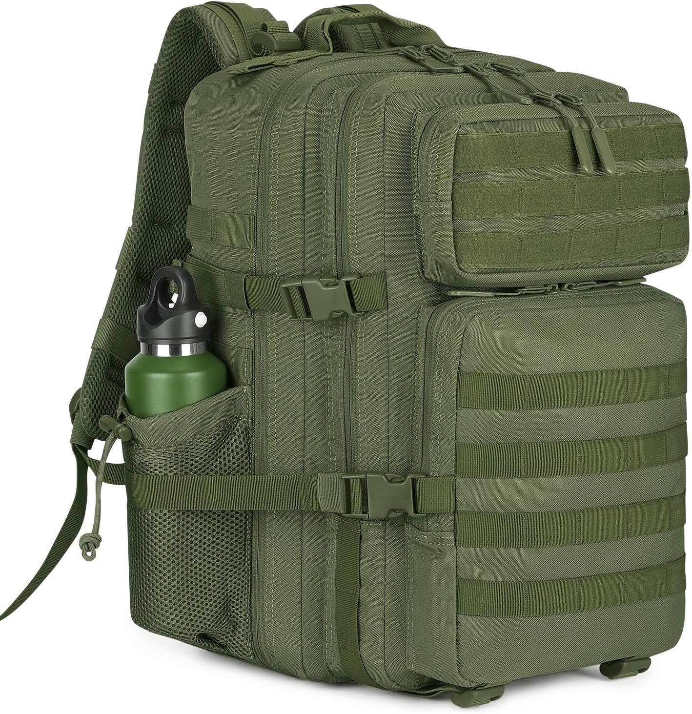Huntvp 30L/45L/50L Tactical Backpack, Military Rucksack for Men Women, Army Backpacks Large Survival Molle Daysack for Men and Women Hiking, Traveling, Camping, Trekking and Work