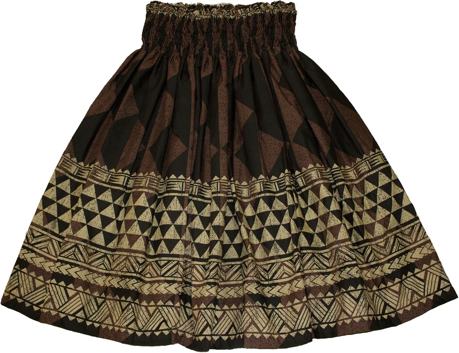 Rainview Creations Hawaiian Traditional Tapa Tapa Patterns Pa'u Hula Skirts, Womens Size, Hula Dancer Skirts for Adult.