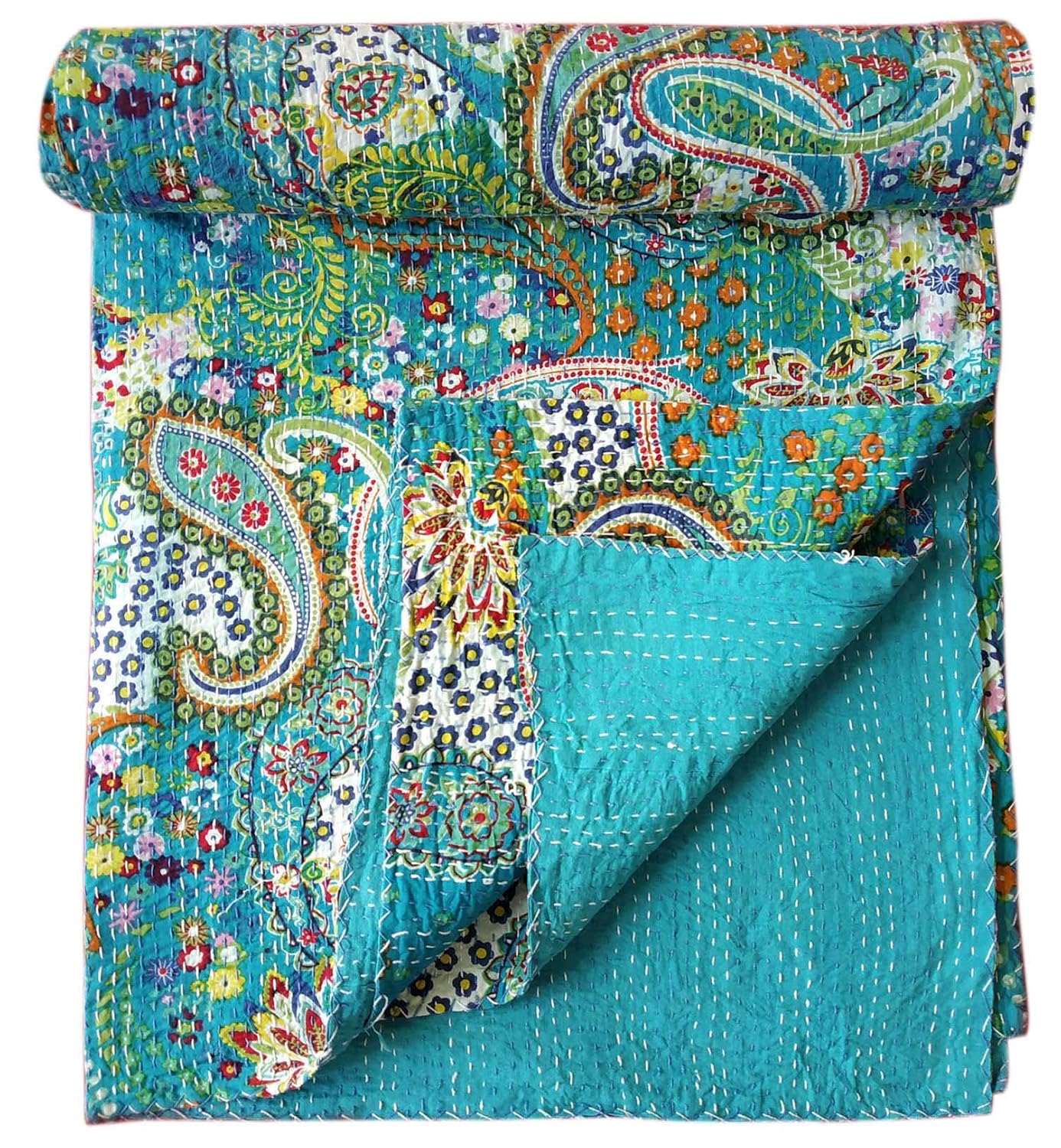 Buy Kirti Textiles and Handicraft Rajasthani Handmade Cotton Kantha