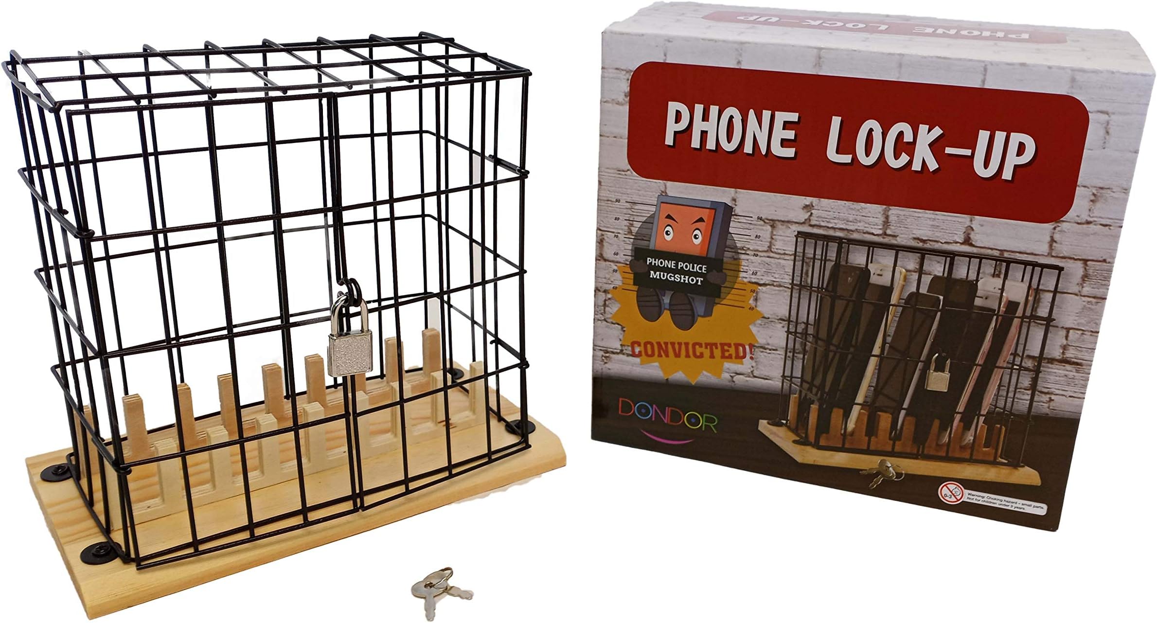 Cell Phone Lock Up Cage Prank Gift