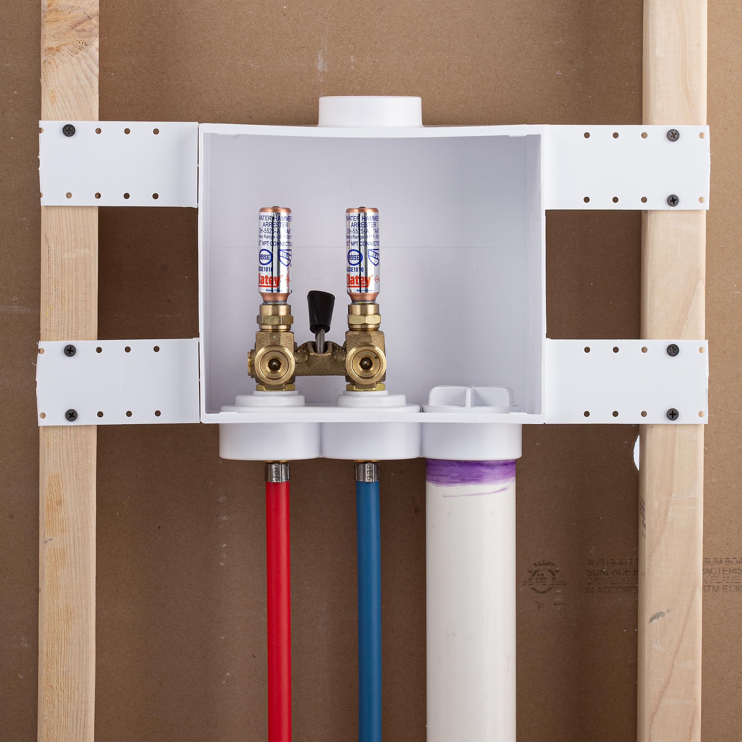 Oatey 38577 Quadtro Washing Machine Outlet Box F1807 PEX