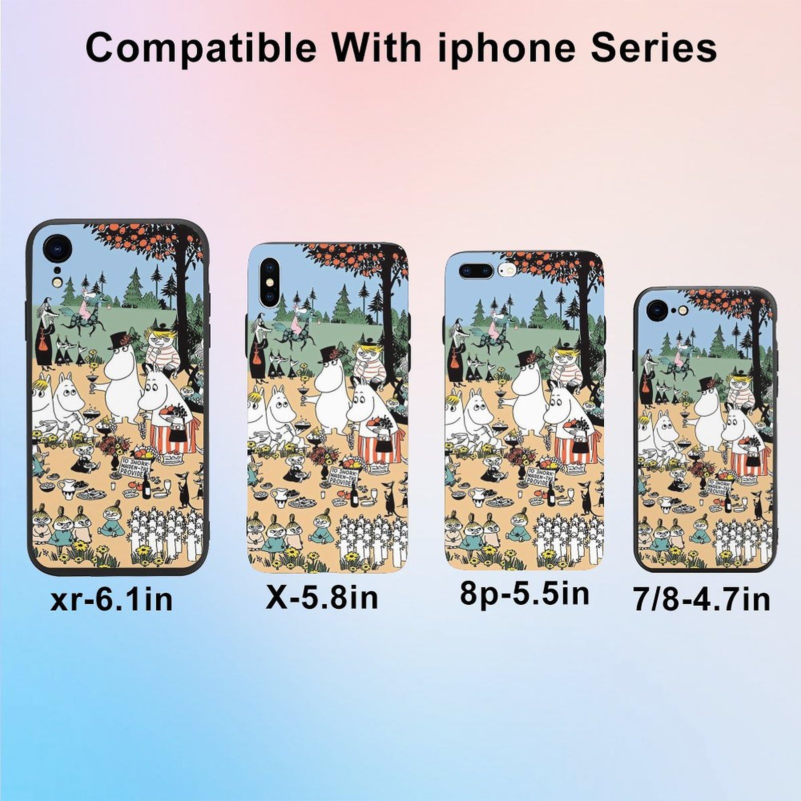Amazon.co.jp: iPhone 15 Pro Maxケース ムーミン iPhone 15 Pro Max