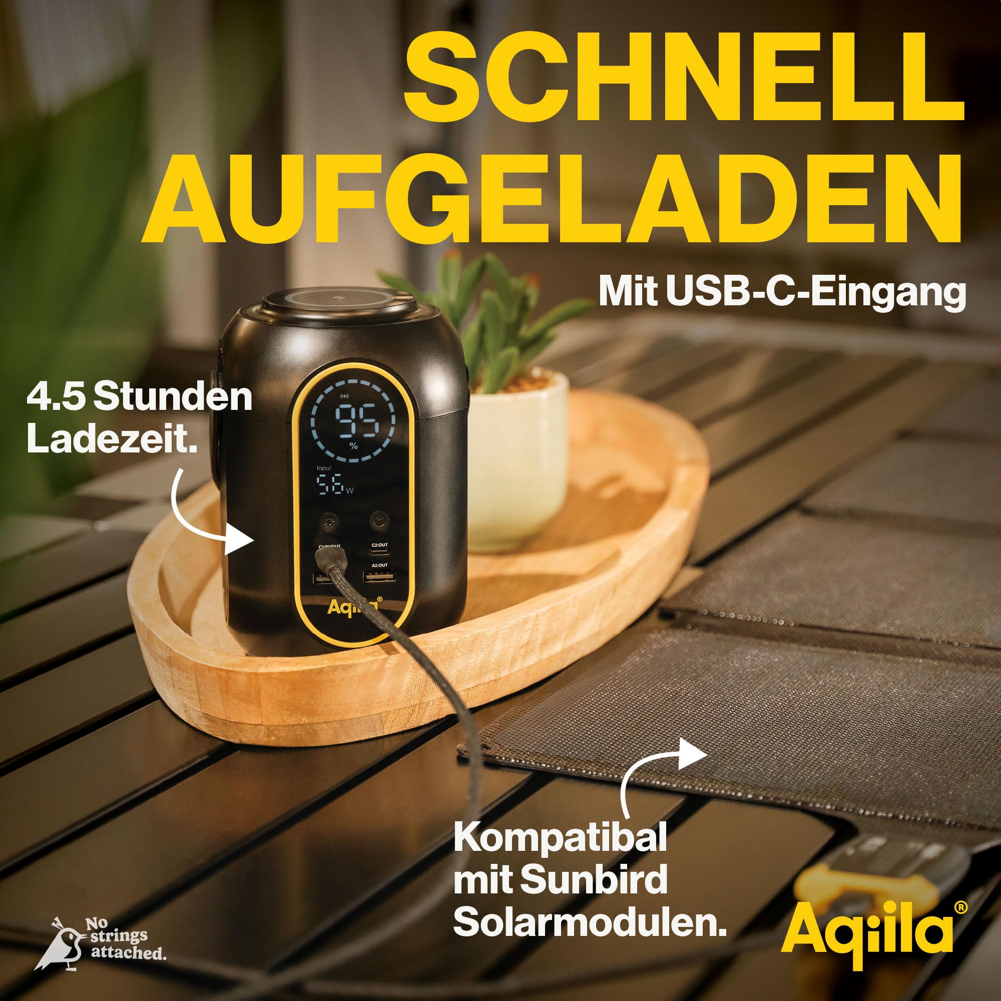 Powerbird S140 - Mini-Kraftwerk, 200 Wh / 140 W (406028)