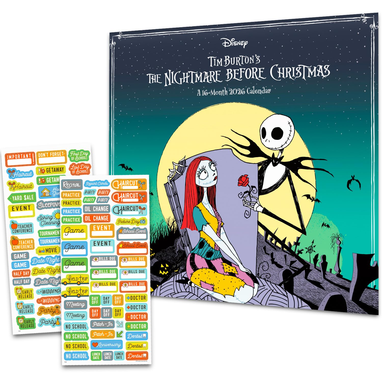 Amazon.com: Nightmare Before Christmas Calendar 2026