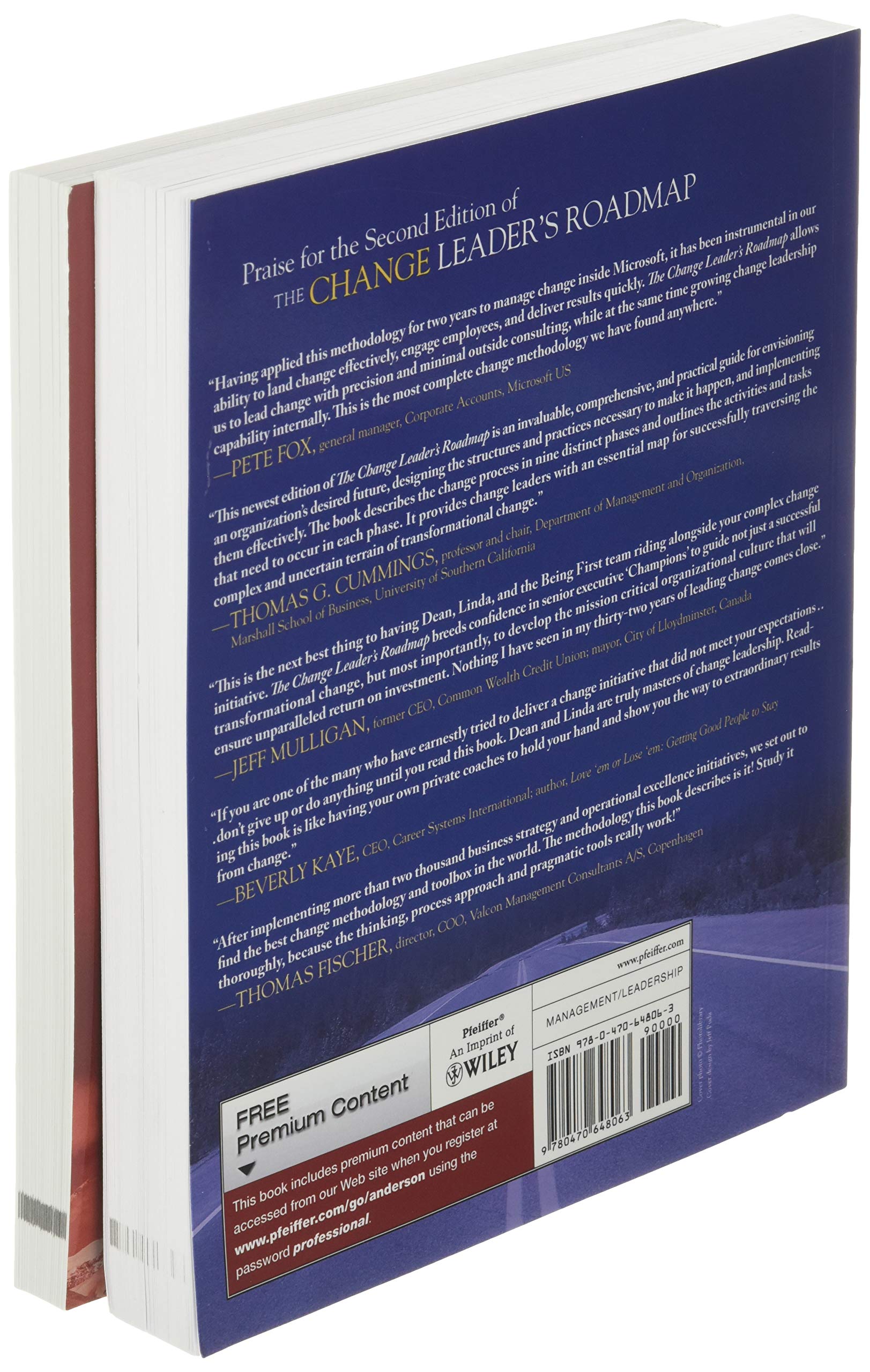 The Change Leader's Roadmap & Beyond Change Management, Two Book Set