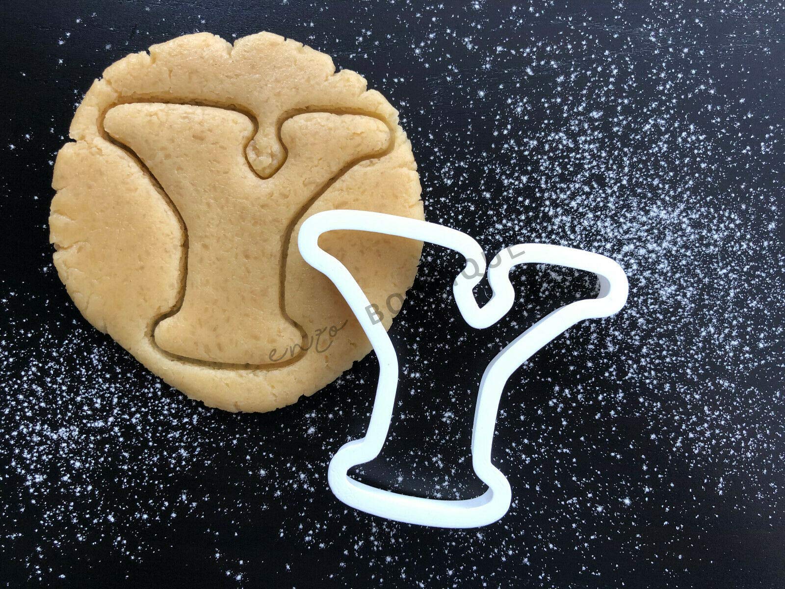 Alphabet Letters 3 Sizes Cookie Cutters Fondant Cake Decorating (Letter Y, 4)