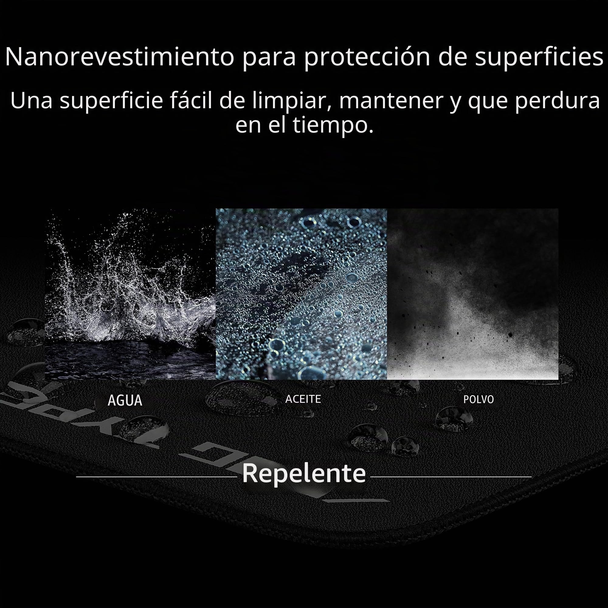 ASUS ROG Hone Ace XXL - Alfombrilla de ratón para Juegos, Base de Espuma viscoelástica de Alta Densidad, Material de Tela híbrida, 400 x 900 x 3 mm, para Deportes electrónicos y Juegos FPS, Color