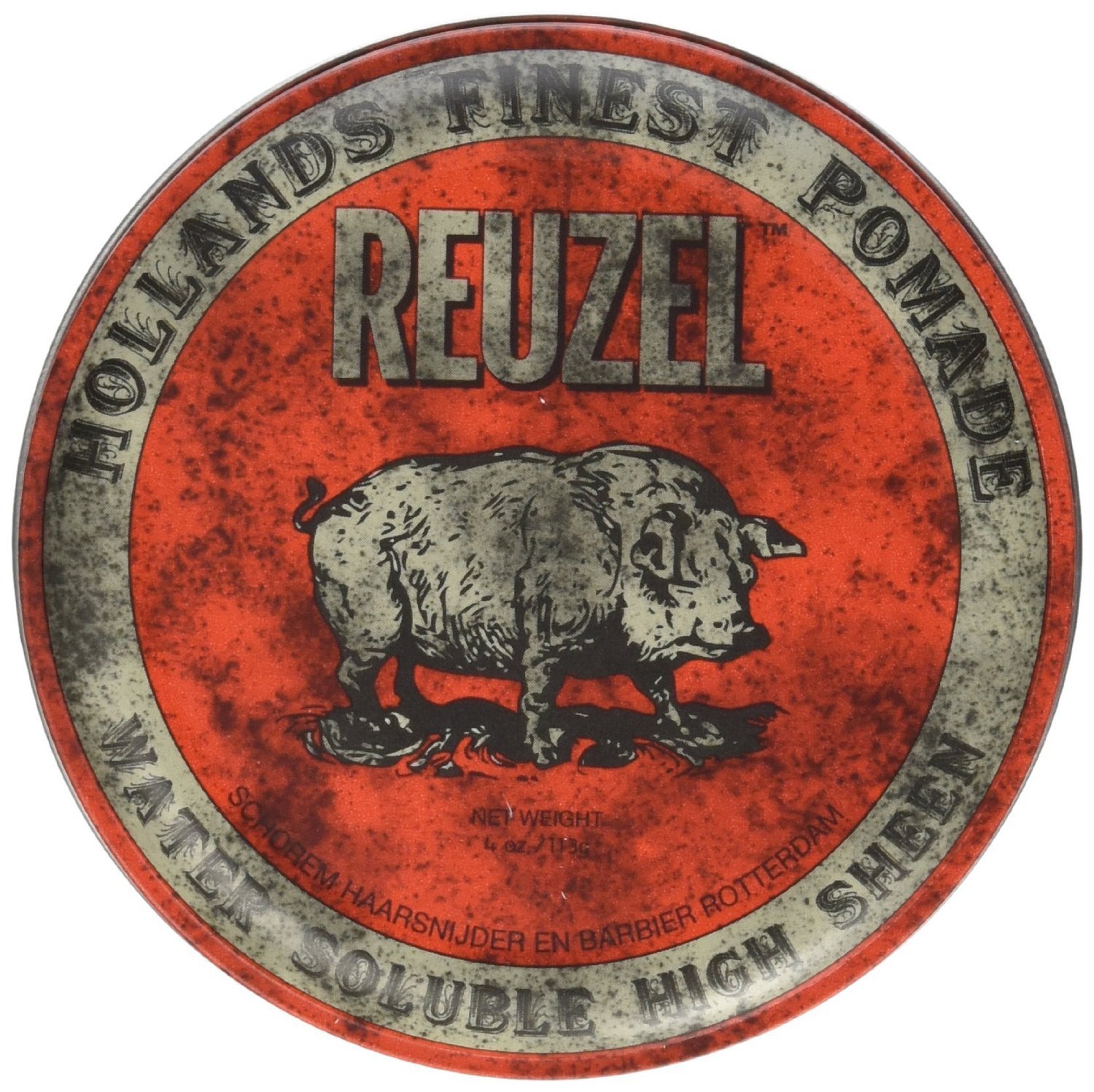 Reuzel - Cera per capelli Pomade Red, confezione da 2 pezzi, 2x 113 g