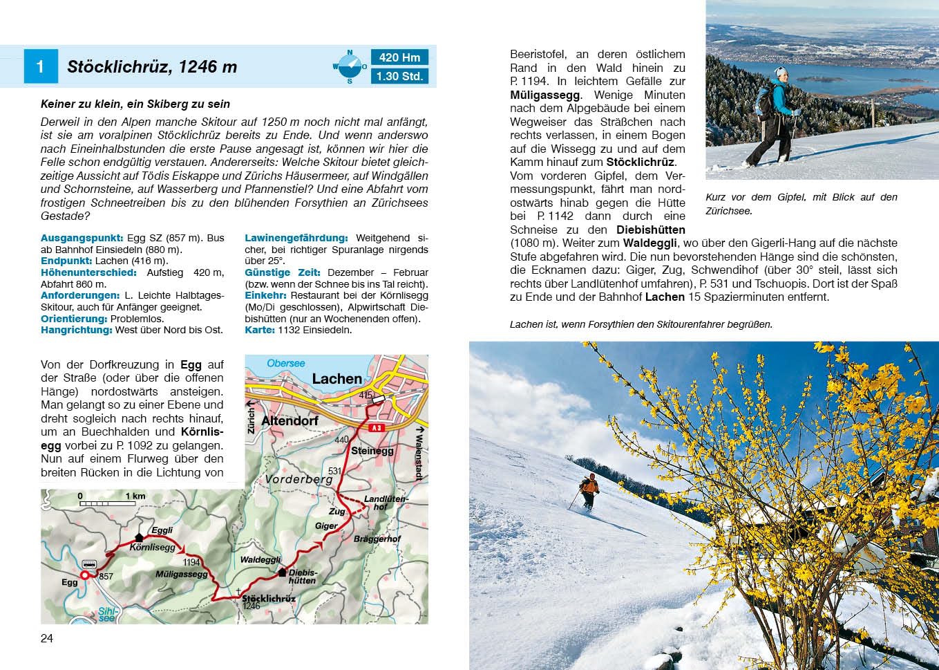 Zentralschweiz: Zwischen Rigi und Gotthard. 54 Skitouren (Rother Skitourenführer)