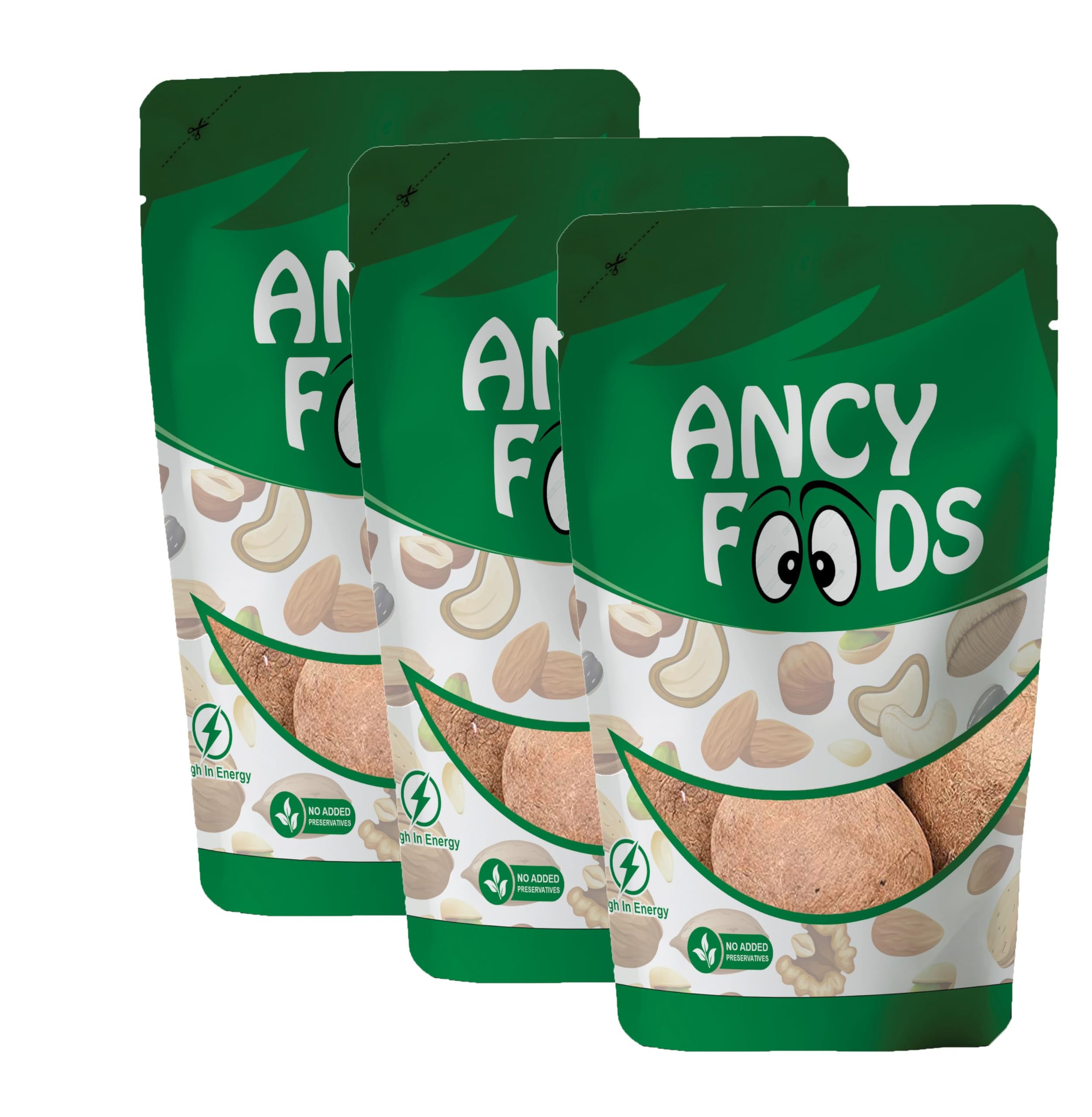 Ancy Gola (Dry Coconut) 600 Grams (200 Grams X 3) – Gola For Pooja, Prasad & Bhog | Best for Indian traditional Sweets Like Laddo, Halwa, Kheer, Barfi & More | Best Choice Of Every Indian Mother-image-14