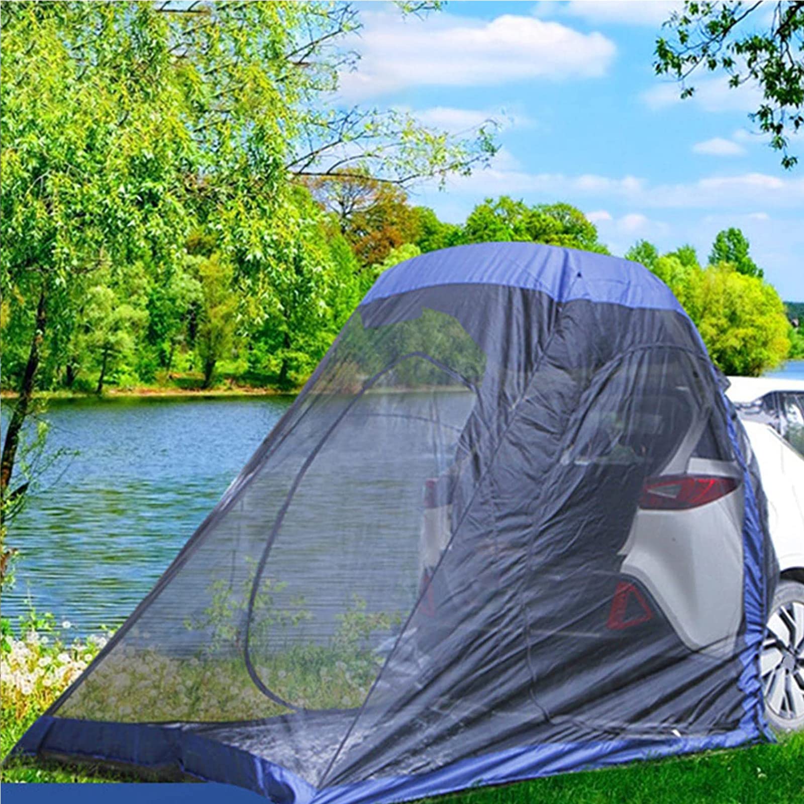 Tiendas de campaña para Maletero de Coche, Tienda de campaña para SUV, Parasol Trasero de extensión, Tienda de campaña de Viaje, para Acampar al Aire Libre, escotilla de camión, to