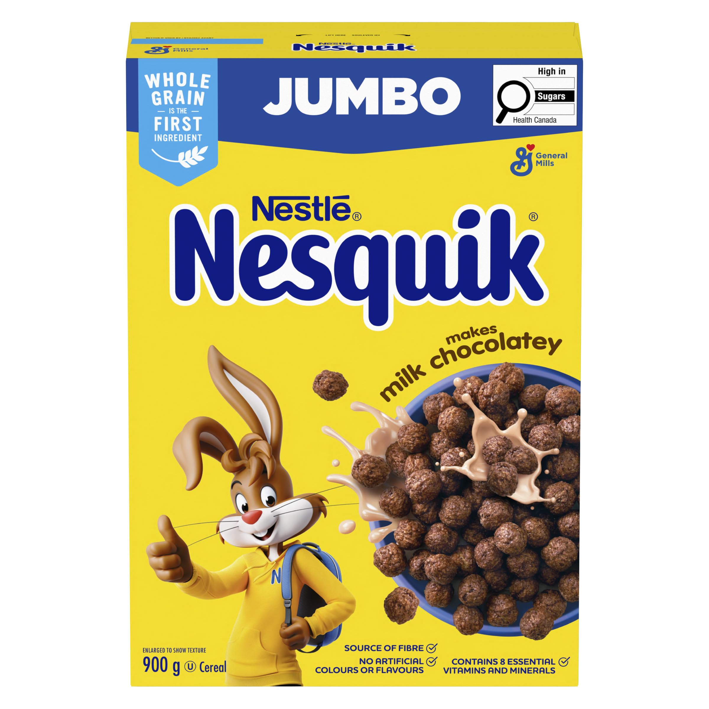ナッキー Amazon.com: Nesquik Chocolately Cereal Jumbo, 900g/32 oz