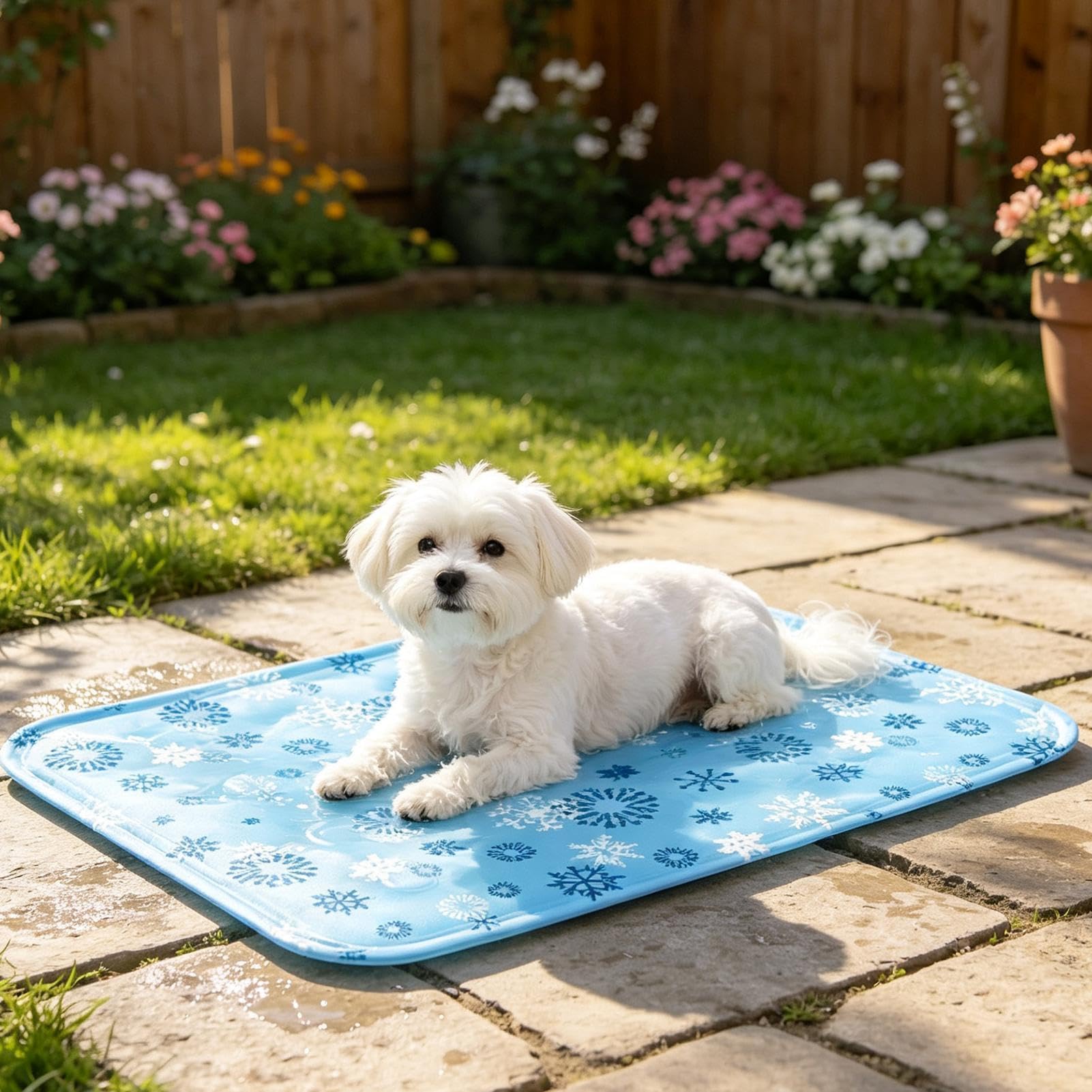 Tappetino di raffreddamento per cani ispessito portatile traspirante pieghevole