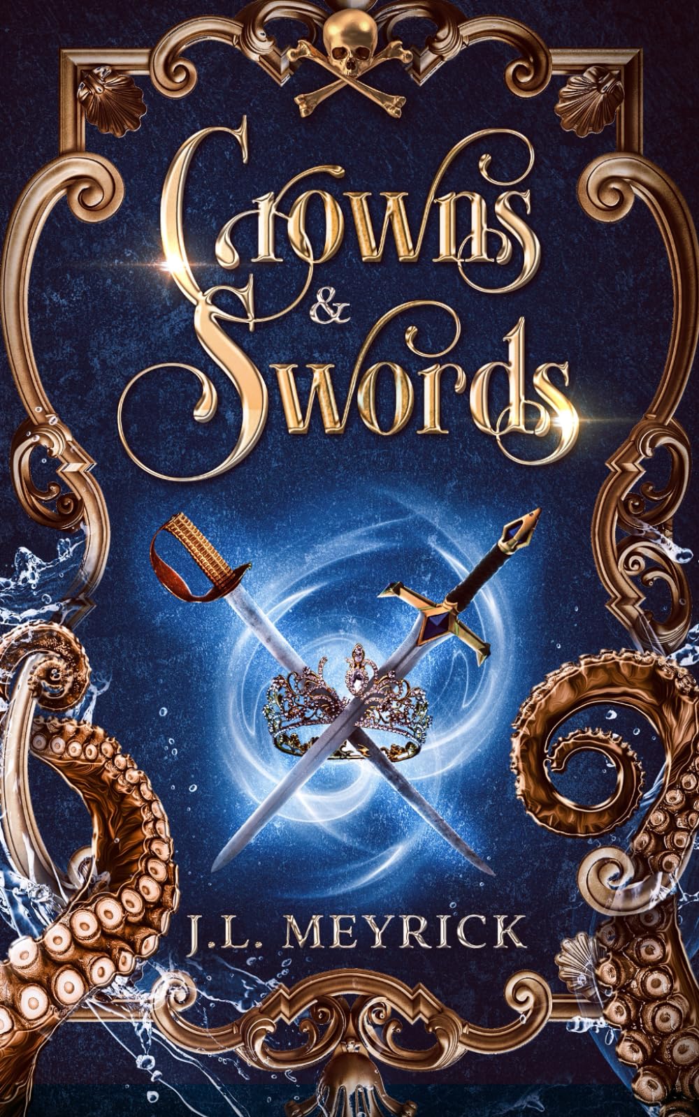Crowns and Swords: (A FF Pirate Fantasy Romance) (Royalty & Romance)