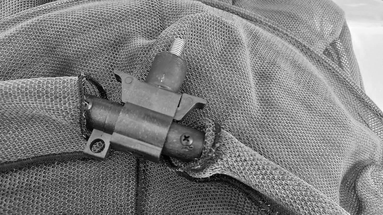 nassa rete carpa metri 3,00 pesca drorepellente fitta robusta Porta Pesci panchetto paniere Gara Cerchi in Alluminio diam. cm. 50